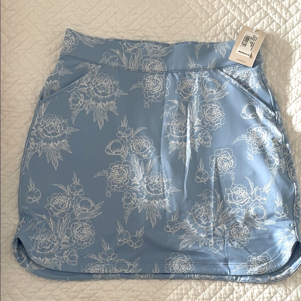 Peter Millar Blue Bubble Mini Skirt